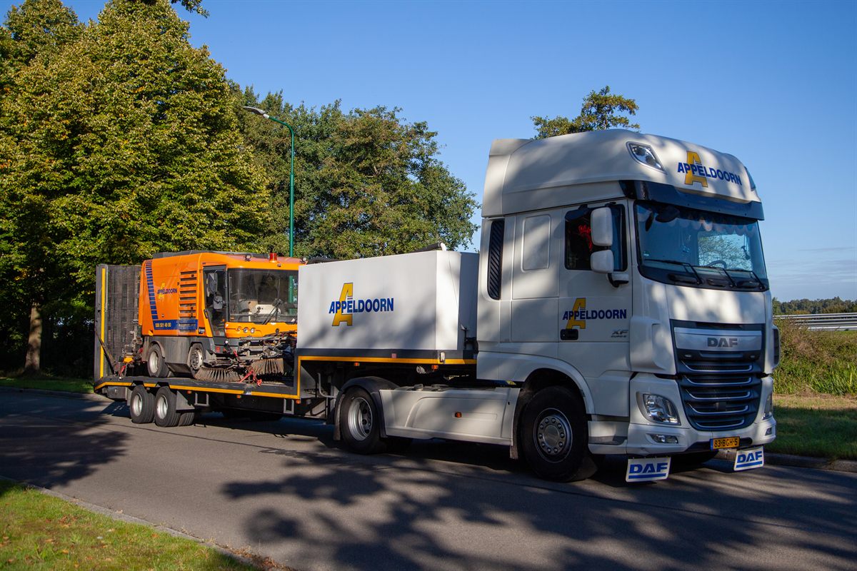 Wegdek reinigen Appeldoorn BV